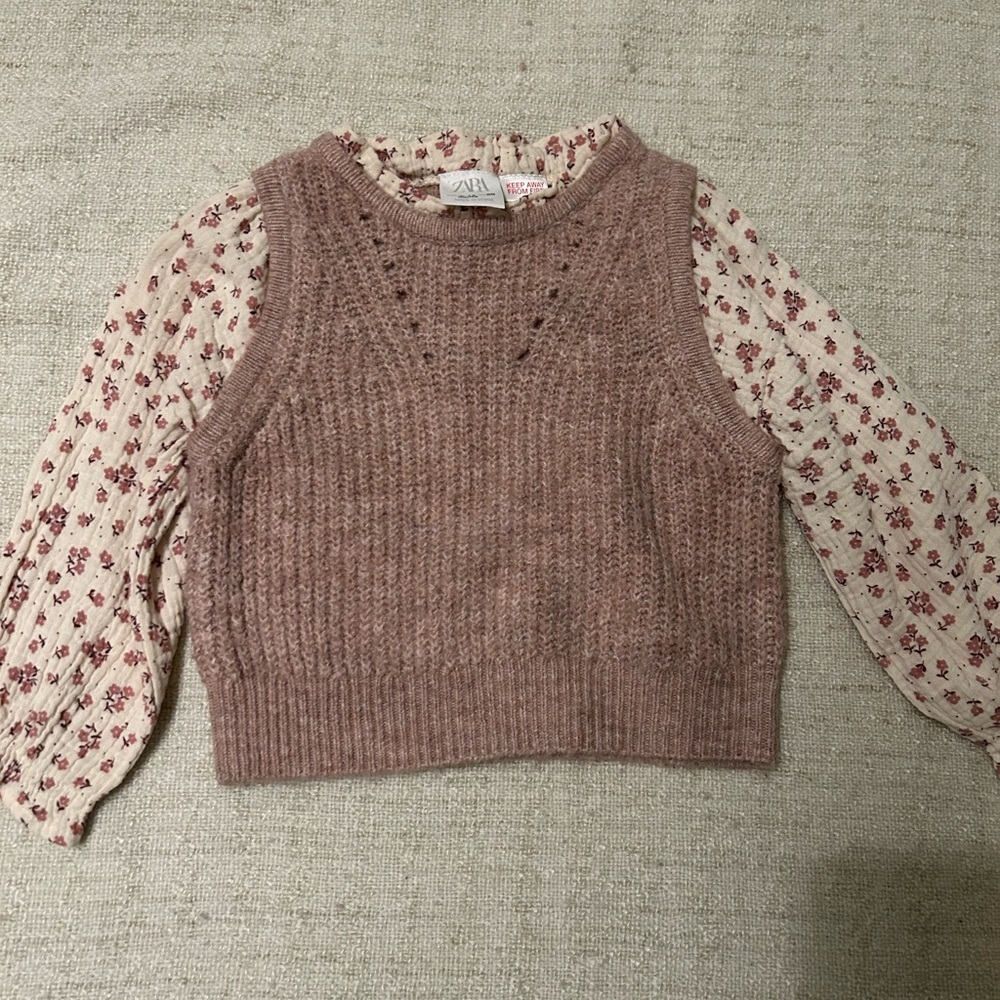 Zara combination top - Picture 2 of 3